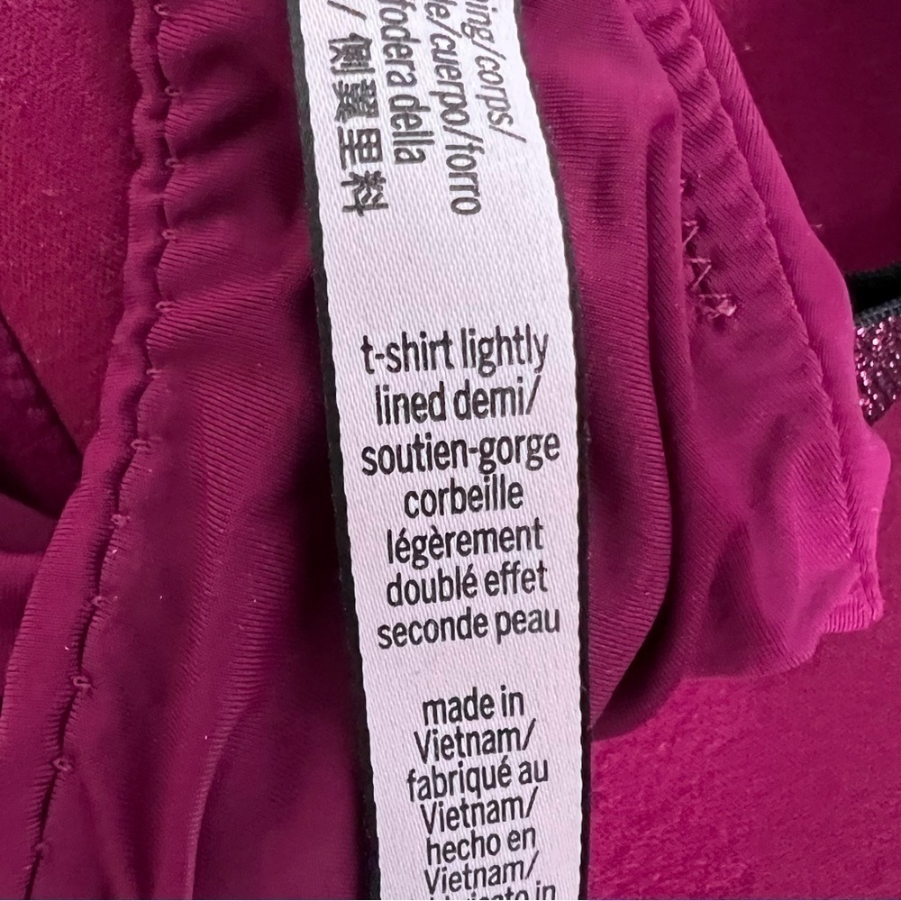 Victoria’s Secret THE T-SHIRT Lightly-Lined Demi Bra Size 34DD - Picture 8 of 9